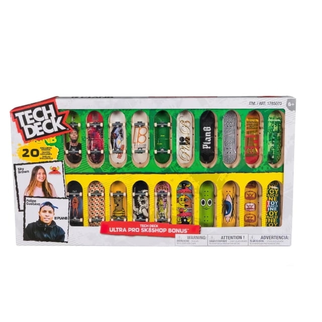Monopatines Fingerboard TECH DECK Ultra Pro, paquete de 20
