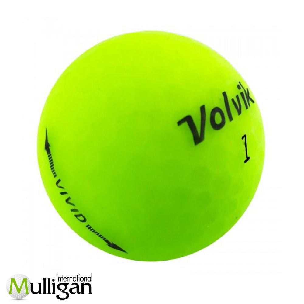 Mulligan - 48 balles de golf récupérées Volvik Vivid Matte 4A , Vert
