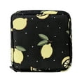 thumbnail image 2 of Reusable Sanitary Napkin Pads Storage Bag, Portable Water Resistance Pocket Size Purse for Women Girls, NGTEVOOS Clearance Black of Friday Special Offers, 2 of 7