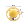 thumbnail image 3 of Planet Turntable Scratcher Sisal Cat Scratching Ball Resistente a los arañazos Interesante Cat Scratcher Turntable Toy para suministros para mascotas Grande Yinane pelota para rascar gatos, 3 of 8