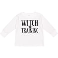 thumbnail image 3 of Inktastic Witch in Training Boys or Girls Long Sleeve Toddler T-Shirt, 3 of 5