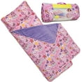 thumbnail image 2 of Bambino Bliss Kids Nap Mat with Removable Pillow - Soft, Lightweight Mats, Easy Clean Toddler Nap Pad for Preschool, Daycare, Kindergarten - Children Sleeping Bag (Princess), 2 of 7