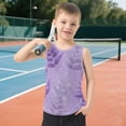 thumbnail image 6 of Purple Background Glitter Fern Background Vest Undershirt Tank Top Sleeveless Quick Dry 4T, 6 of 7
