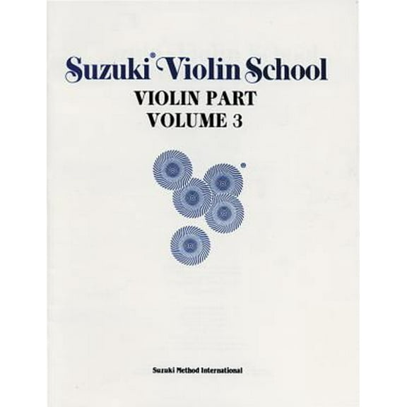 Pre-Owned Suzuki Violin School, Vol 3: Violin Part (Paperback) 0874871484 9780874871487