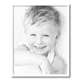 thumbnail image 2 of ArtToFrames 19" x 24" Contemporary White Picture Frame, 19x24 inch White Wood Poster Frame (WOM-4164), 2 of 8