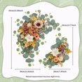 thumbnail image 3 of Artificial Wedding Arch Flowers for Wedding Sign,Set of 2 for Wedding Welcome Ceremony Sign,Faux Floral Swags,Wedding, Banquet and Reception Backdrop Floral Decoration, 3 of 8
