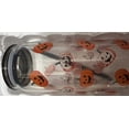 thumbnail image 2 of Halloween 20oz Glass Can Sipper With Lid And Straw, Spooky Cute Iced Coffee Tumbler, Reusable Drinking Cup for Halloween Party, Home & Gift, 2 of 6