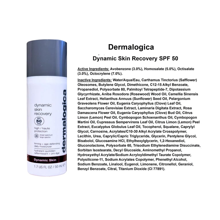 Dermalogica Dynamic Skin Recovery SPF 50 1.7 fl oz - Walmart.com