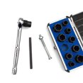thumbnail image 3 of TFixol Kit Extracteur d'Écrou 11 Pcs Vis Extracteur Boulon Endommagé Égouttoir avec Étui de Rangement, 3 of 7