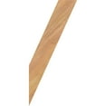 thumbnail image 3 of 3 1/2"W x 10"D x 22"H Traditional Smooth Knee Brace, Western Red Cedar, 3 of 4
