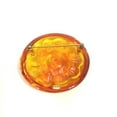 thumbnail image 2 of Pre-Owned Chanel Brand accessories circle type Brooch Orange (Good), 2 of 10