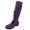 Purple, variant on IUJSOY Womens Knee High Boots Side Zipper Motorcycle Boots Round Toe Chunky Low Heel Mid Calf Boots
