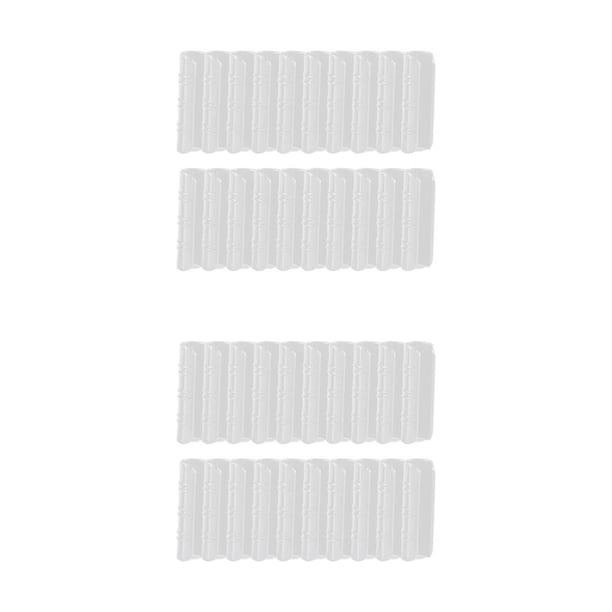 Speravity 20x Clips duraderos y fáciles de sujetar para protección de invernadero Clip de fijación de invernadero Clips de fijación blanco 20 blanco 20 mm 2piezas