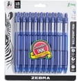 thumbnail image 1 of WWS-Z-Grip Retractable Ballpoint Pen, 1.0mm, Blue Ink, 18-Pack (22258), 1 of 4