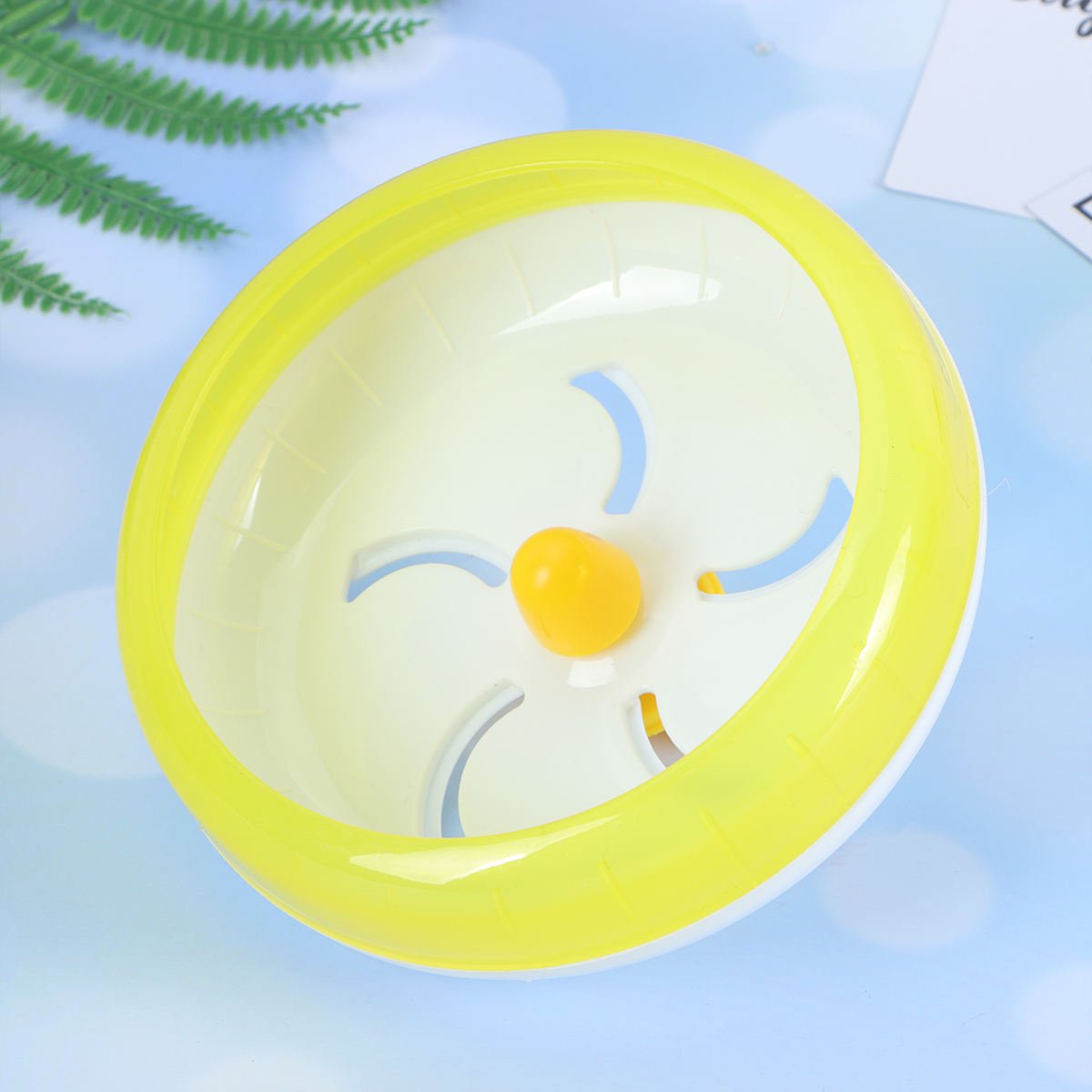 Milisten Hamster Running Wheel Plastic with Holder, Rotary Exercise Wheel