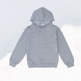 thumbnail image 6 of HAOTAGS Kids Hoodie Long-Sleeve Hooded Sweatshirt (Ages 1–15) Lightweight, Comfortable Pullover Hoodie for Boys and Girls Gray Size 3T, 6 of 6