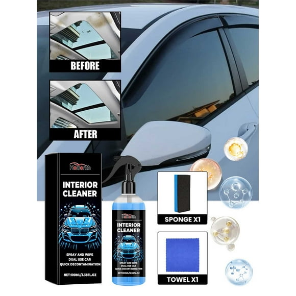 EGNMCR Interior Cleaner Car Interior Cleaner Auto Interior Cleaner 100ml interior cleaning