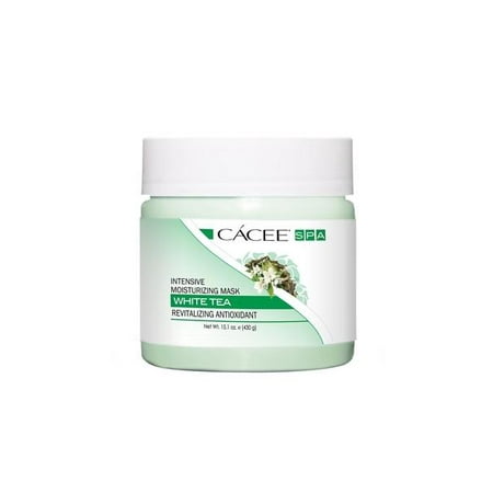 White Spa Cream Hand, Foot, and Body Intensive Moisturizing Mask (Masque), For Massage, Manicure, Pedicure, and Spa (White Tea) ()
