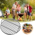 thumbnail image 7 of VAIFTILNO Cooking Rack Round Stainless Steel, Heavy Duty Cooking Rack with Handles, Rustproof BBQ Grid for Charcoal & Gas Grill (More Sise), 7 of 7