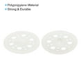 thumbnail image 4 of Unique Bargains 46mm Polypropylene Washers Load Spreading Flat Plastic Washers for Fixing Insulation Foam Panels White 400 Pack, 4 of 5