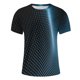 thumbnail image 4 of Camiseta de Manga Corta de Cuello Redondo de Impresión de los Hombres Moda Casual, Ajuste Suelto para la Capa de Invierno con Chaquetas Y Pantalones Cortos, 4 of 5