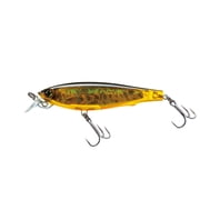 Yo-Zuri 3DS Minnow, 2-3/4 Suspending Gold Black Hard Bait Lure