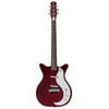 Danelectro 59M Spruce Semi-Hollow Body Electric Guitar (Chianti w/ White Pickguard)