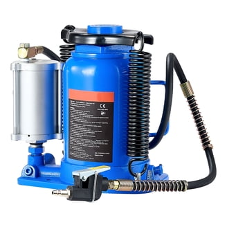 KFFKFF 32-Ton Air Hydraulic Bottle Jack, 10-16.3 Inch Lift Range