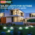 thumbnail image 4 of CHARKEE 12 Pack Solar Ground Lights, 8 LED Disc Outdoor Solar Light for Pathway Walkway Yard Garden Decor, 4 of 7