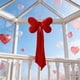 thumbnail image 3 of Lazo de Corazones de Terciopelo para San Valentín, Decoración Colgante, Acentos Románticos de Amor para Repisa de Chimenea o Regalo., 3 of 6