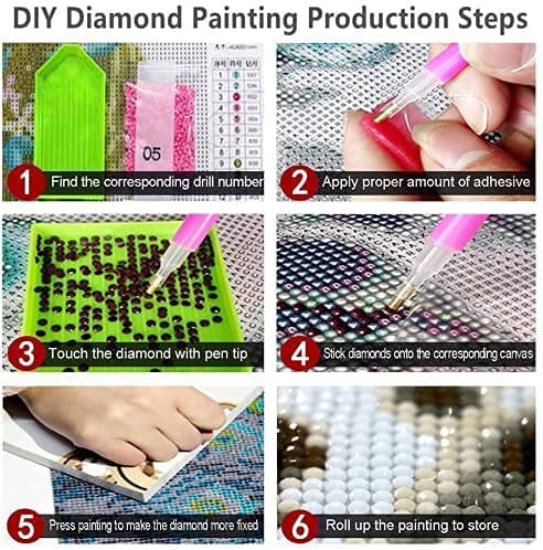 Diamond Painting Kits for Adults 5D Diamond Art Kits for Adults Clearance Beginners DIY Round Full Drill Diamond Dotz Painting by Number Butterflies Birds Pictures Art for Home Wall Decor 14x18inch 