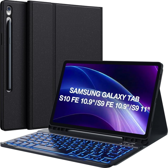 Funda de teclado CHESONA para Samsung Galaxy Tab S9 FE 10.9