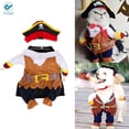 thumbnail image 3 of Deago Funny Pet Clothes Pirate Dog Cat Halloween Costume Suit Corsair Dressing up Party Apparel Clothing for Cat Dog Plus Hat, 3 of 9