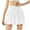 White-C, variant on Penkiiy Womens Flowy Running Shorts, 2-in-1 Butterfly Skirts with Shorts Underneath Spandex Athletic Casual Gym Workout Lounge M Black