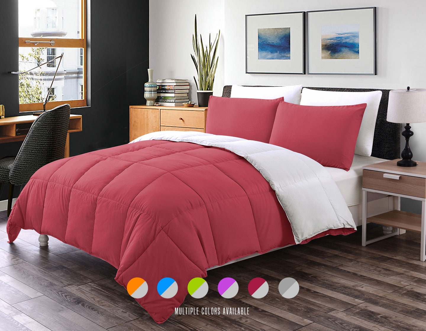Basic Choice Extra Soft Down Alternative 3 Piece Comforter Set Basic Choice Extra Soft Down Alternative 3 Piece Comforter Set Com