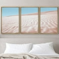 thumbnail image 1 of PixonSign Framed Wall Art Print Set Orange Desert Landscape Nature Wilderness Photography Realism Southwest Scenic Relax/Calm Multicolor Pastel for Living Room, Bedroom, Office - 16"x24"x3 Natural, 1 of 5