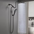 thumbnail image 2 of YDmeet 10 Inch 3-Way Shower Combo, Upgraded 12 Inch Adjustable Arm, Matte Black, 2 of 7