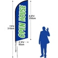 thumbnail image 2 of QSUM Open House Themed Swooper Flag, 11FT Open House Signs Advertising Feather Flag with Pole and Heavy-Duty Ground Spike for Real Estate Agents, Businesses and Storefronts, 2 of 19