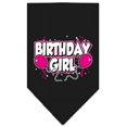 thumbnail image 1 of Birthday Girl Screen Print Bandana Black Small, 1 of 1