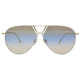 thumbnail image 2 of Victoria Beckham Blue Pilot Ladies Sunglasses VB208S 041 64, 2 of 5