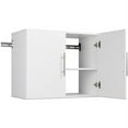 thumbnail image 3 of Prepac HangUps 30" Upper Storage Cabinet, White, 3 of 17