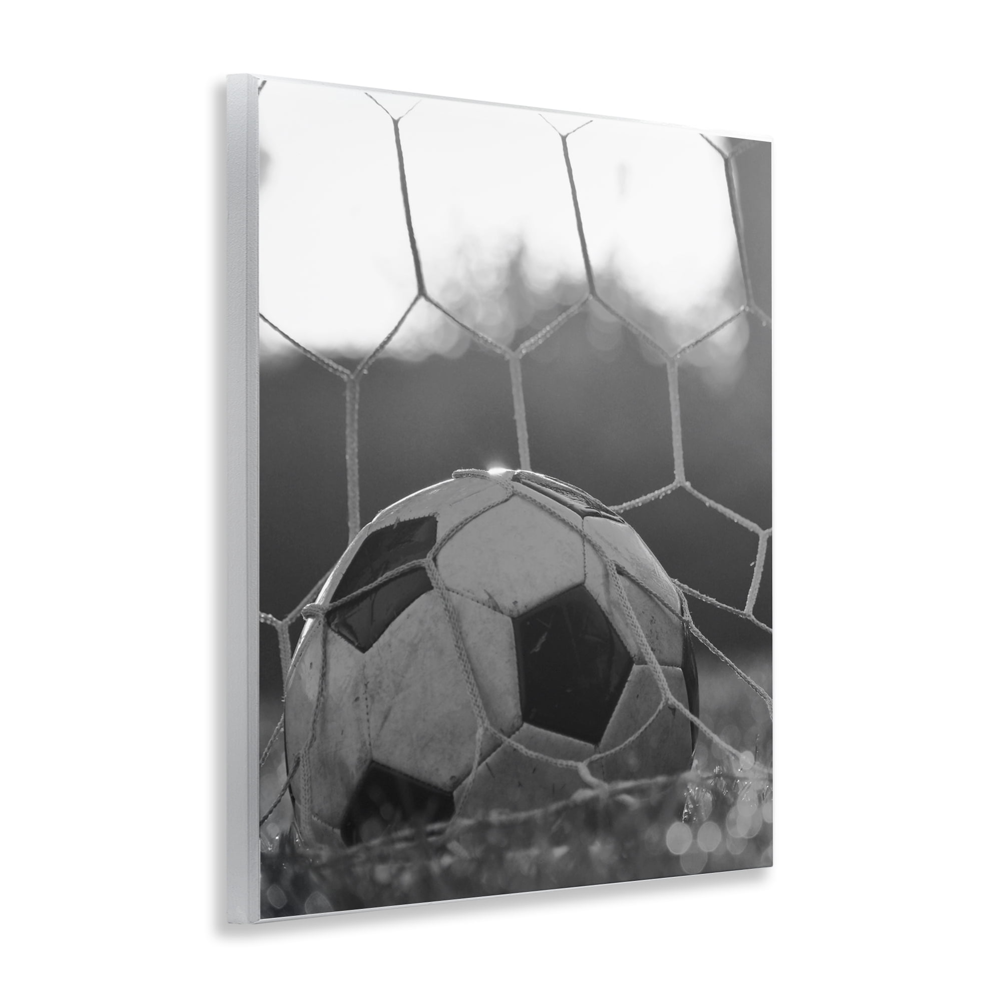 Stupell Industries Soccer Goal Score Wall Plaque Art, design by Marcus Prime