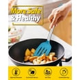 thumbnail image 4 of Juego de utensilios de cocina Bundlepro, silicona antiadherente, 4 piezas, 4 of 7