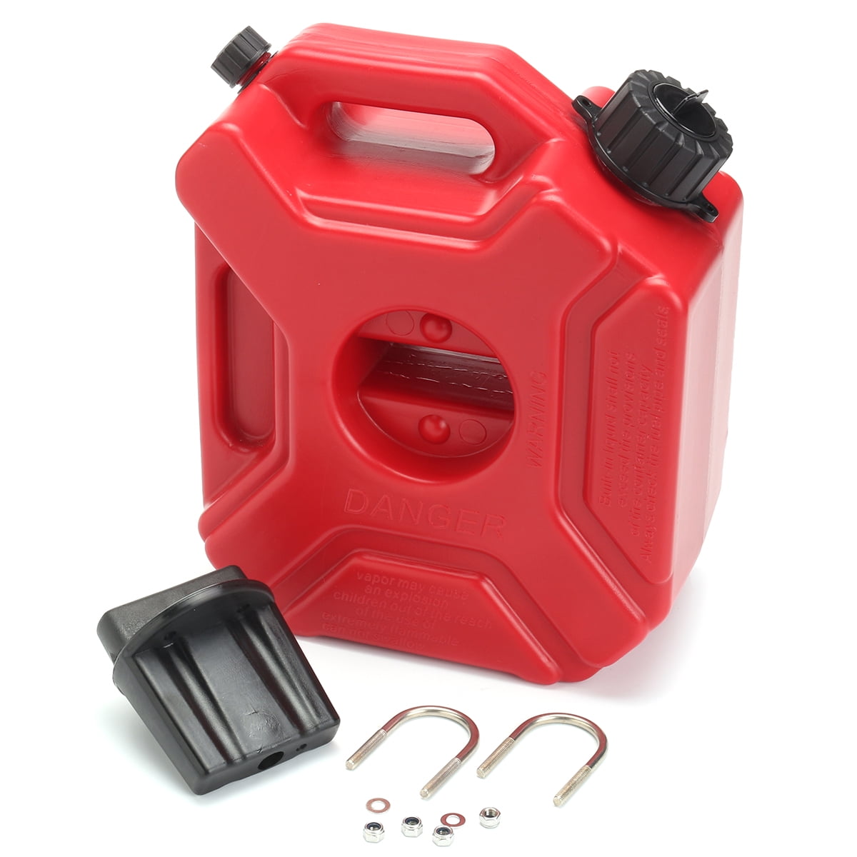 3L Plastic Jerry Cans Gas Container Diesel Fuel Tank Car Motorcycle w/Lock Dossy 