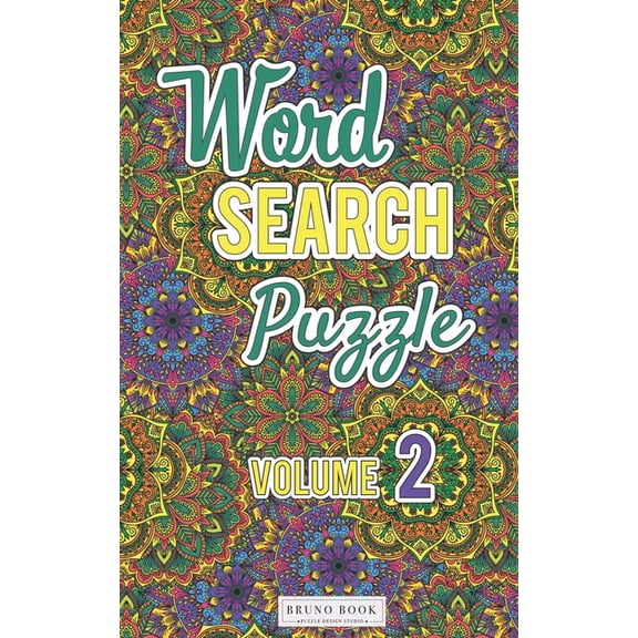 Word Search Puzzles: Word search travel size pocket book (5x8 inch) volume 2 (Paperback) by Bruno Book