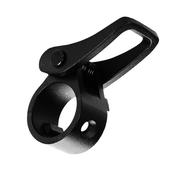 Gancho plegable para patinete Scooter eléctrico que cuelga el gancho plegable E-Bike Front Hanger Buckle Piezas del mosquetón Hugtrwg Para estrenar