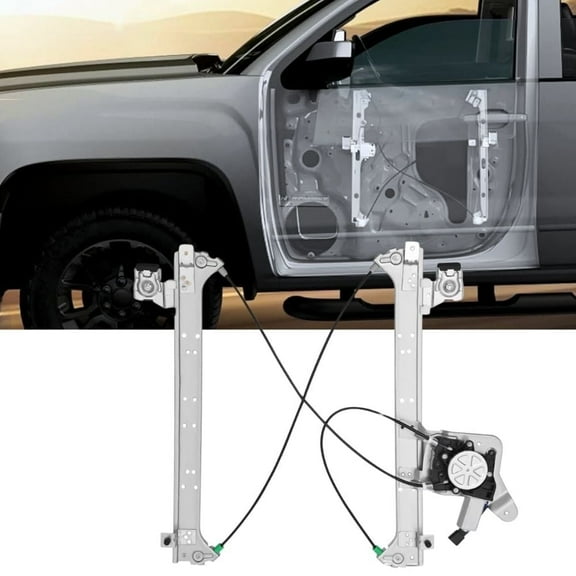 Nilight Rear Passenger Side Power Window Regulator/Motor Compatible with 2001 2002 2003 2004 2005 2006 Chevrolet Avalanche Silverado Suburban GMC Sierra Yukon XL 1500 2500 3500 741-645