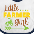 thumbnail image 4 of Inktastic Little Farmer Girl Girls Baby Bib, 4 of 4