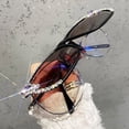 thumbnail image 5 of YCNYCHCHY GM Rhinestone Myopia Sunglasses Clip For Women Sun Protection UV Protection Polarized Driving Sunglasses Day And Night Dual Use, 5 of 6