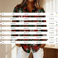 thumbnail image 3 of MESSUEN Christmas Shirts for Women Christmas Party Outfits for Women Christmas Dresses for Women Womens Blouses Casual Fall Shirt Fall Shirts Women's Sweatshirt Wine S, 3 of 4